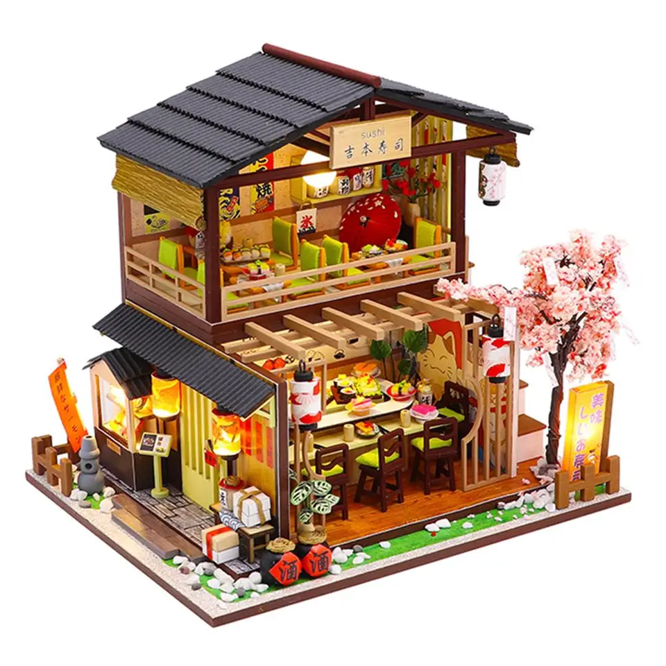 mini diy dollhouse kit