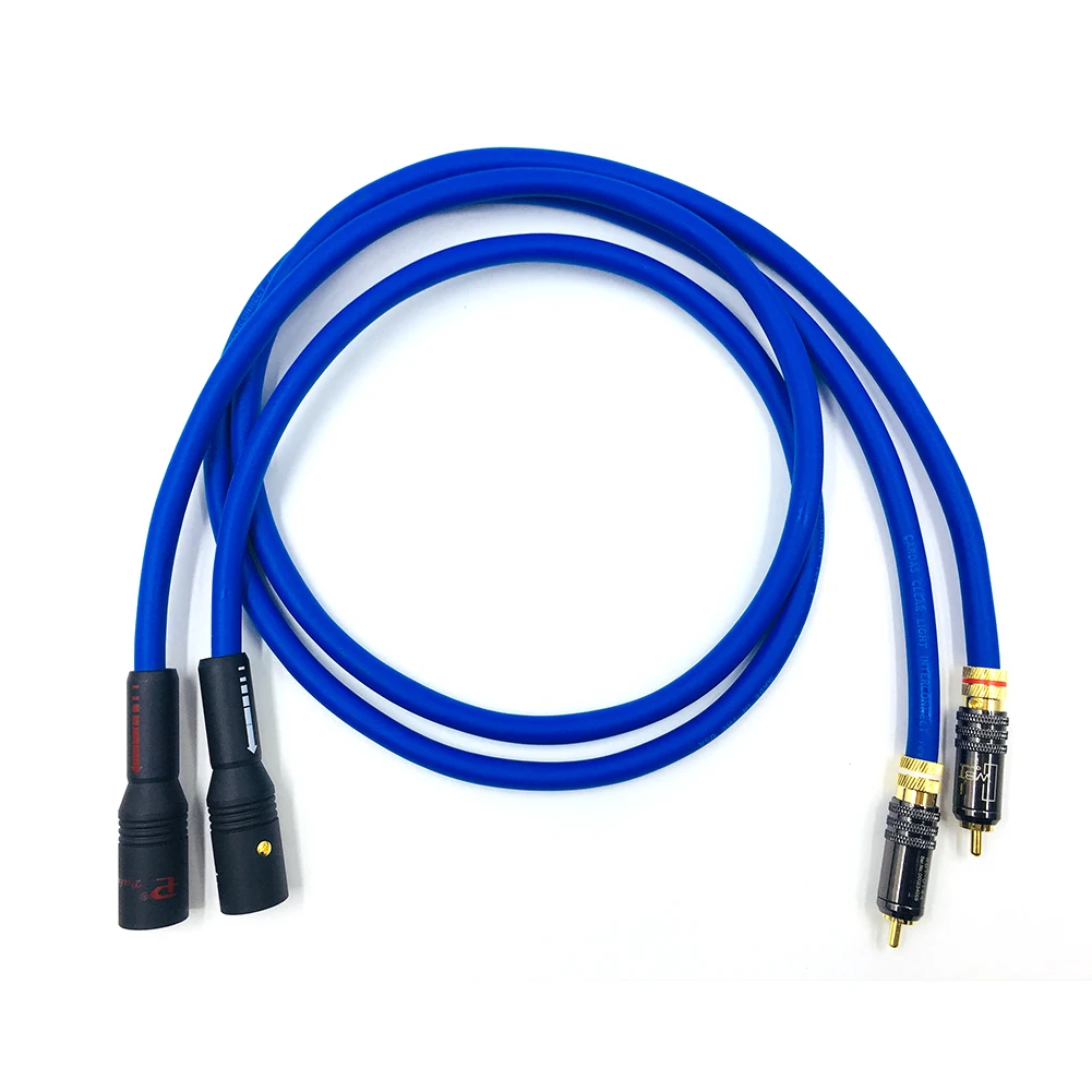 Бесплатная доставка пара hi fi Cardas RCA на XLR сбалансированный штекер аудиокабель