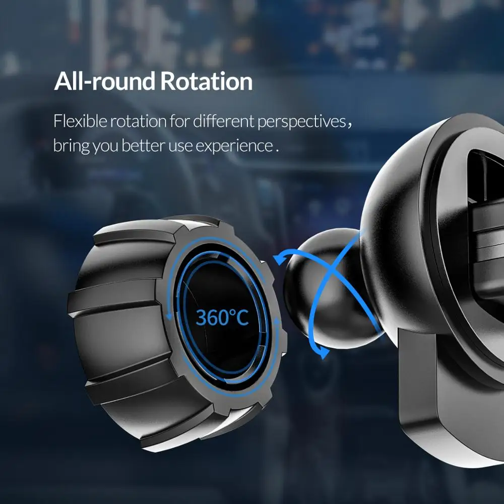  ORICO Universal Auto Smartphone Unterstützung Für 4-65 Zoll Handy Stehen Schwerkraft Air Vent Halte