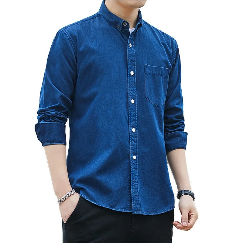 Pure Cotton Casual Long Sleeve Korean 