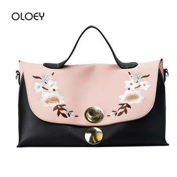 

Luxury Handbags Women Bags Flower Designer PU Leather Shoulder Bag Women's Large Tote Fashion Flap Crossbody Bag For Bolso Mujer