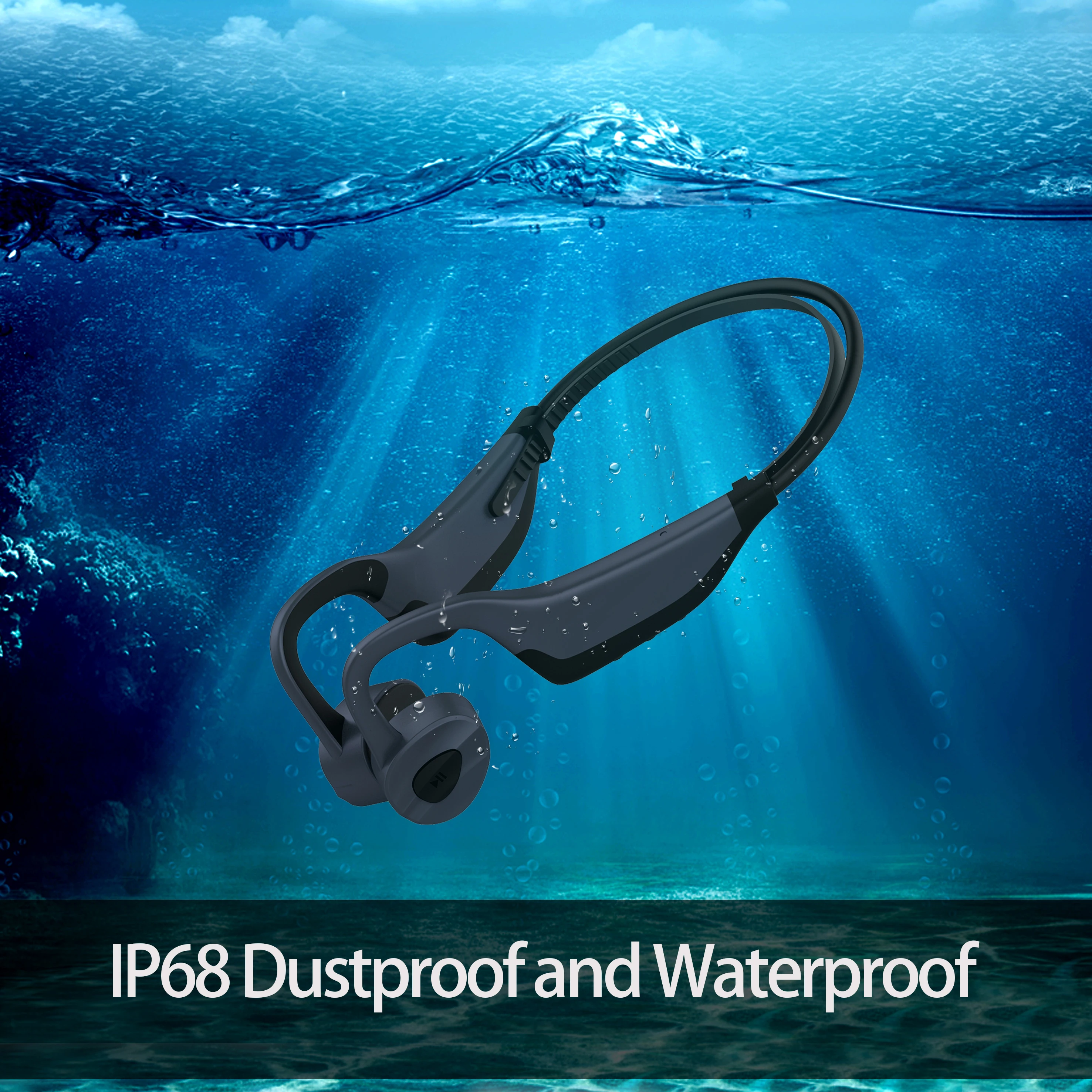 Bluetooth Wireless Headphones Sport Earphones Bone