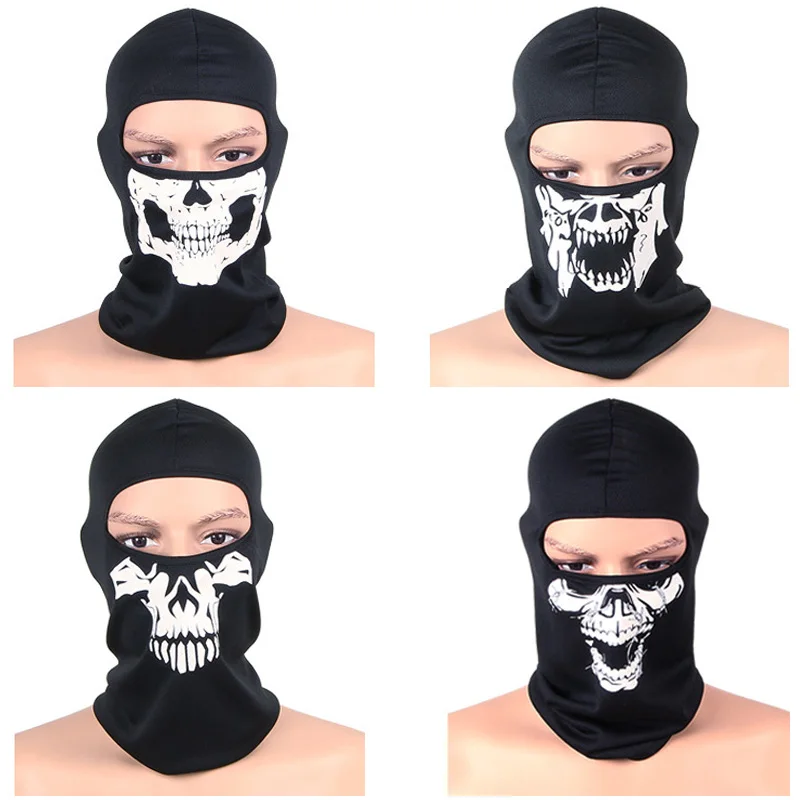 cheap Cycling Face Masks Balaclava Skull Wicking Headgear Sports Bike Bicycle Riding Hat Head Scarf Cycling Full Face Mask