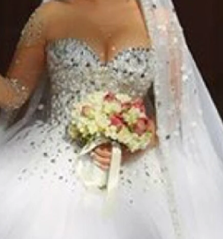 Рукава vestido de noiva прозрачные длинные рукава Свадебное бальное платье с кристаллами сексуальные иллюзионные сзади платья для матери невесты