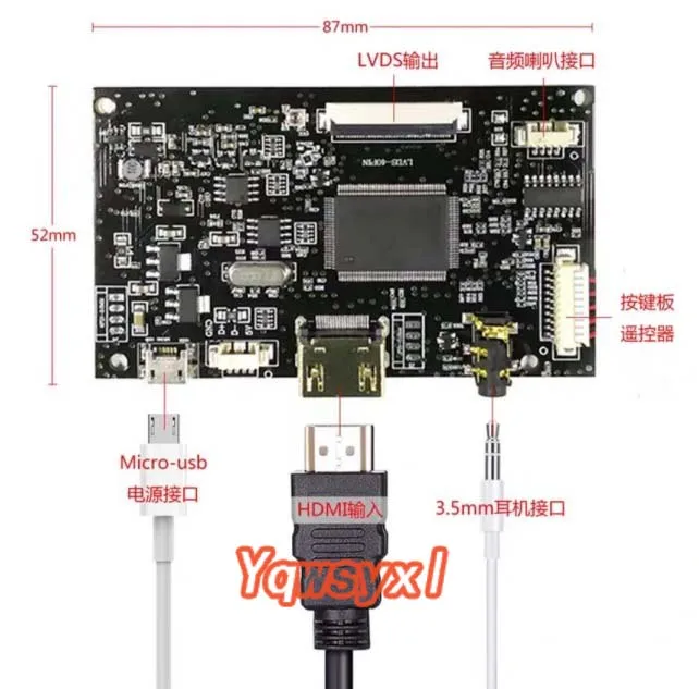 lcd tft resolução 1024*768 com 40 pinos