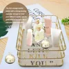 S L Size Storage Basket Golden Iron Storage Basket Multifunctional Wire Mesh Desktop Storage Organizer for Home Wicker Supplies 6