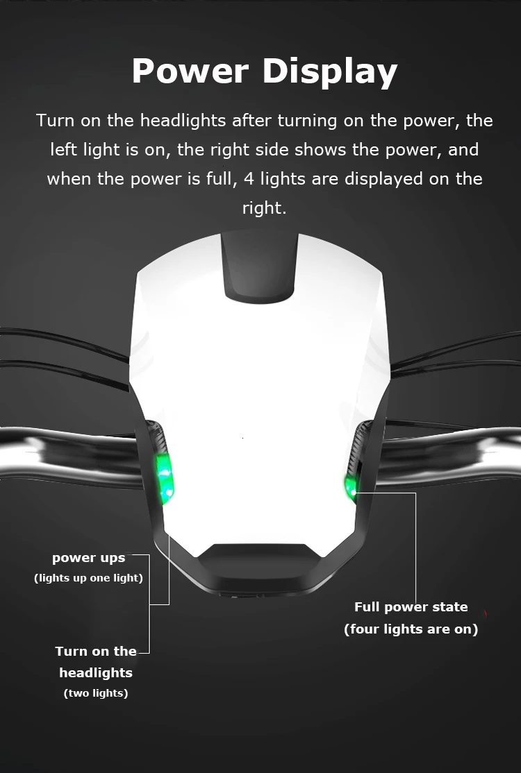 Daibot Electric Tricycle Bike 3 Wheels Electric Scooters Single Motor 500W 48V WhiteBlack Electric Scooter With Seat Adults  (6)