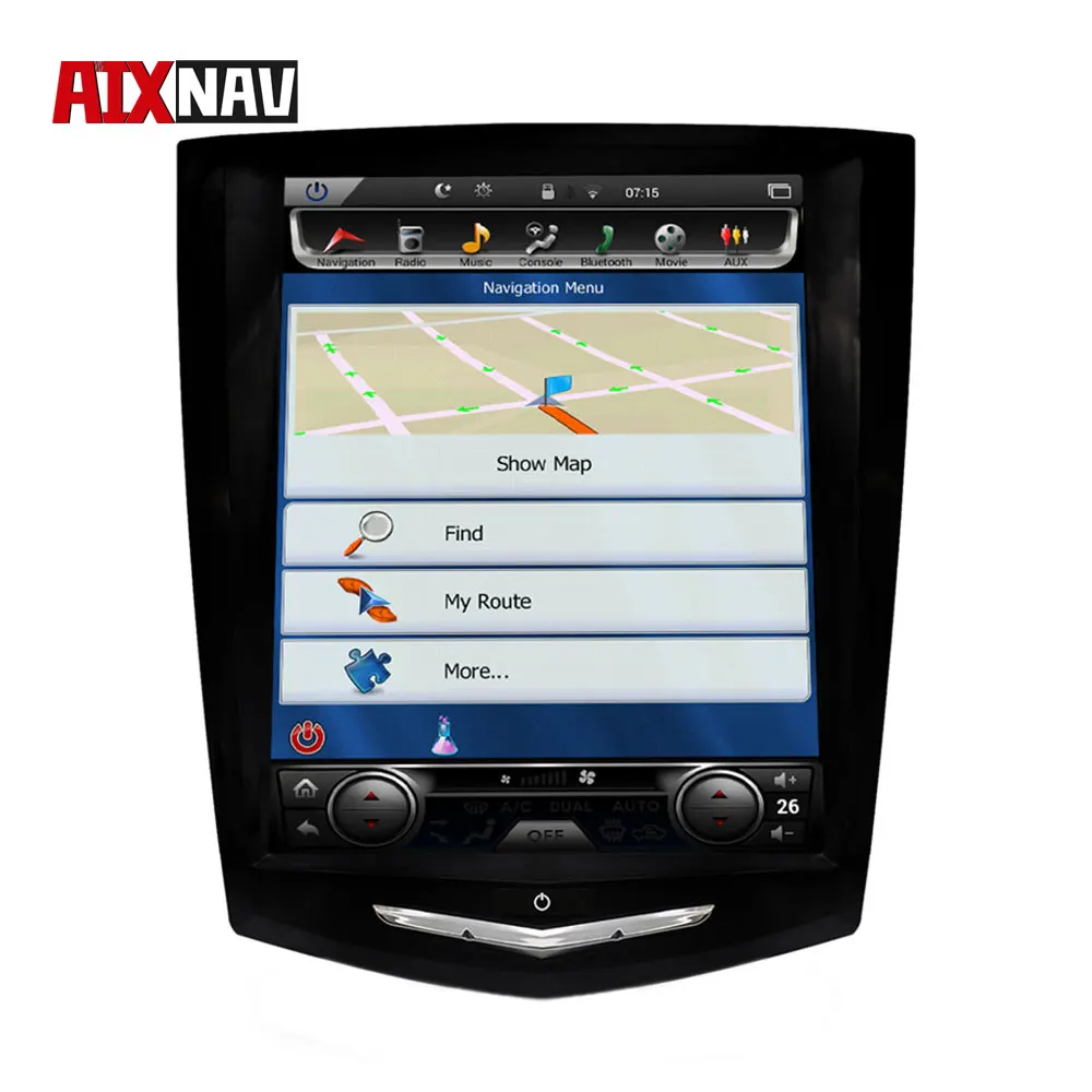 10,4 дюймов 2 Din радио gps навигация для Cadillac АТС автомобиля Multimidia плеер DVD аудио Can-Bus центральный головное устройство монитор экран