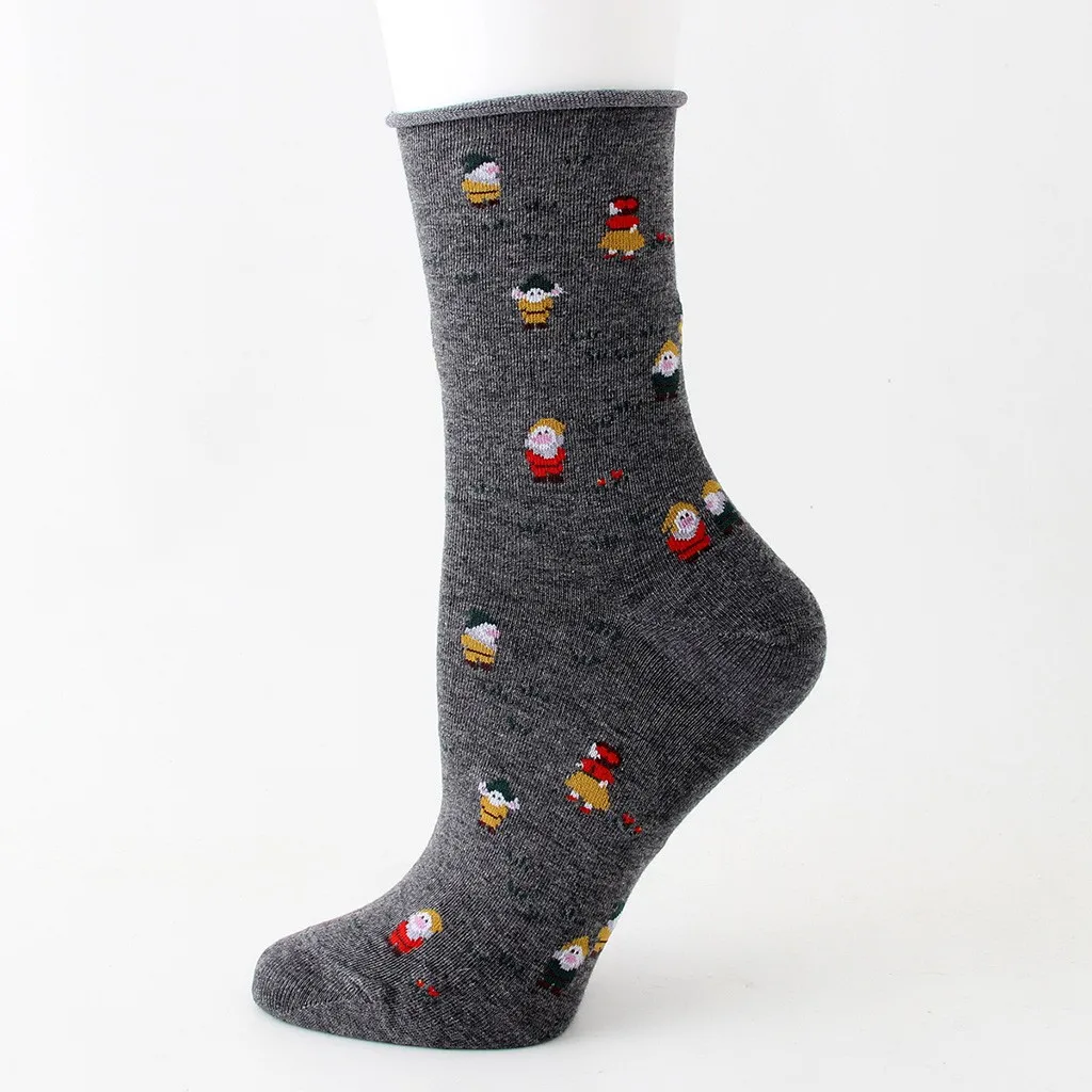 12 пар забавных чулок унисекс с 3D принтом, модные носки с героями мультфильмов, единорог, подарок на Рождество, Хэллоуин, 19 цветов