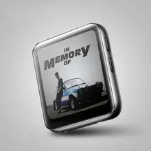 1,54 дюймов Портативный сенсорный экран MP3 музыкальный плеер аудио плеер FM радио с K1 bluetooth MP3 плеер