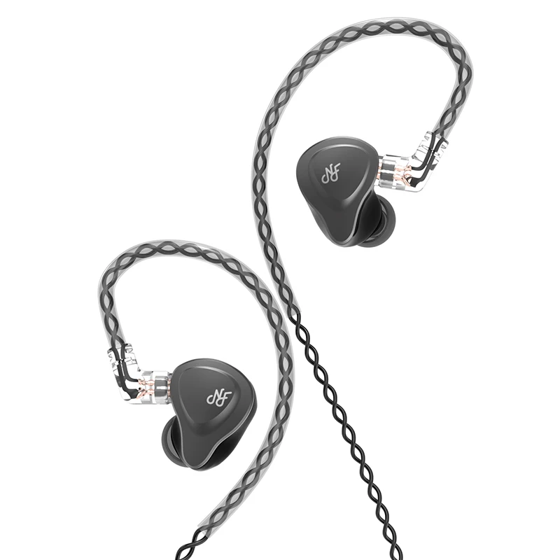 Наушники вкладыши NF AUDIO NA1 2 с динамическим драйвером Hi Fi IEM 0 78 мм 2pin съемный кабель