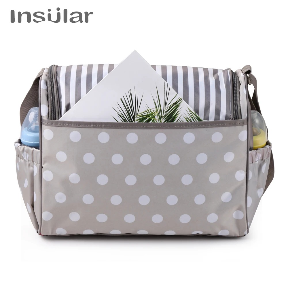Insular Diaper Baby Mummy Maternity Nappy Bag Brand Travel Message Bag Dot Nursing Bag For Baby Care Stroller Baby Diaper Bags Insular Diaper Baby Mummy Maternity Nappy Bag Brand Travel Message Bag Dot Nursing Bag For Baby Care Stroller Baby Diaper Bags