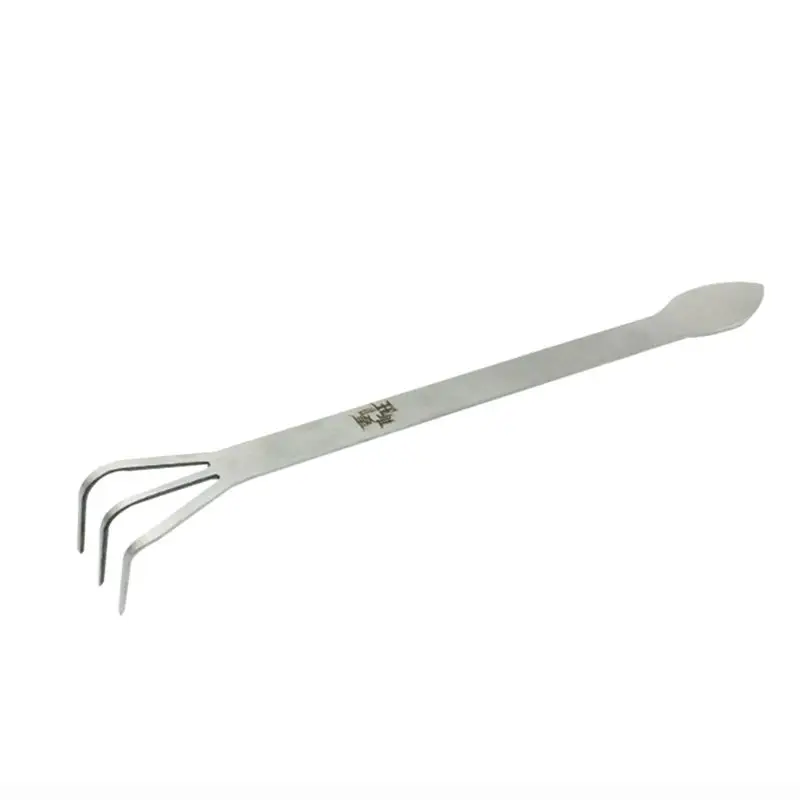 1pc Stainless Steel Bonsai Root Rake Bonsai & Gardening Spatula Loosen Soil Multifunctional Garden Tool