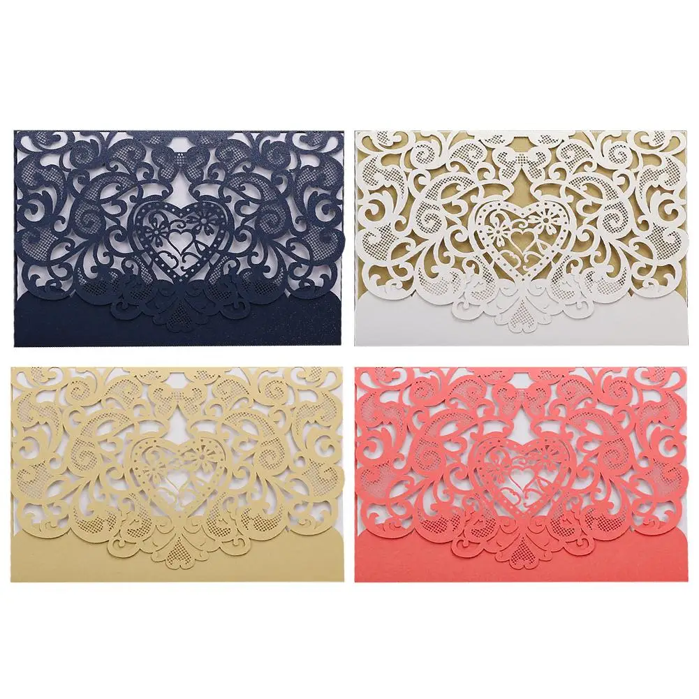  Greeting Card 10pcs Cutout European Invitation Card Business Invitation Wedding Invitation Card - 4.00004E+12