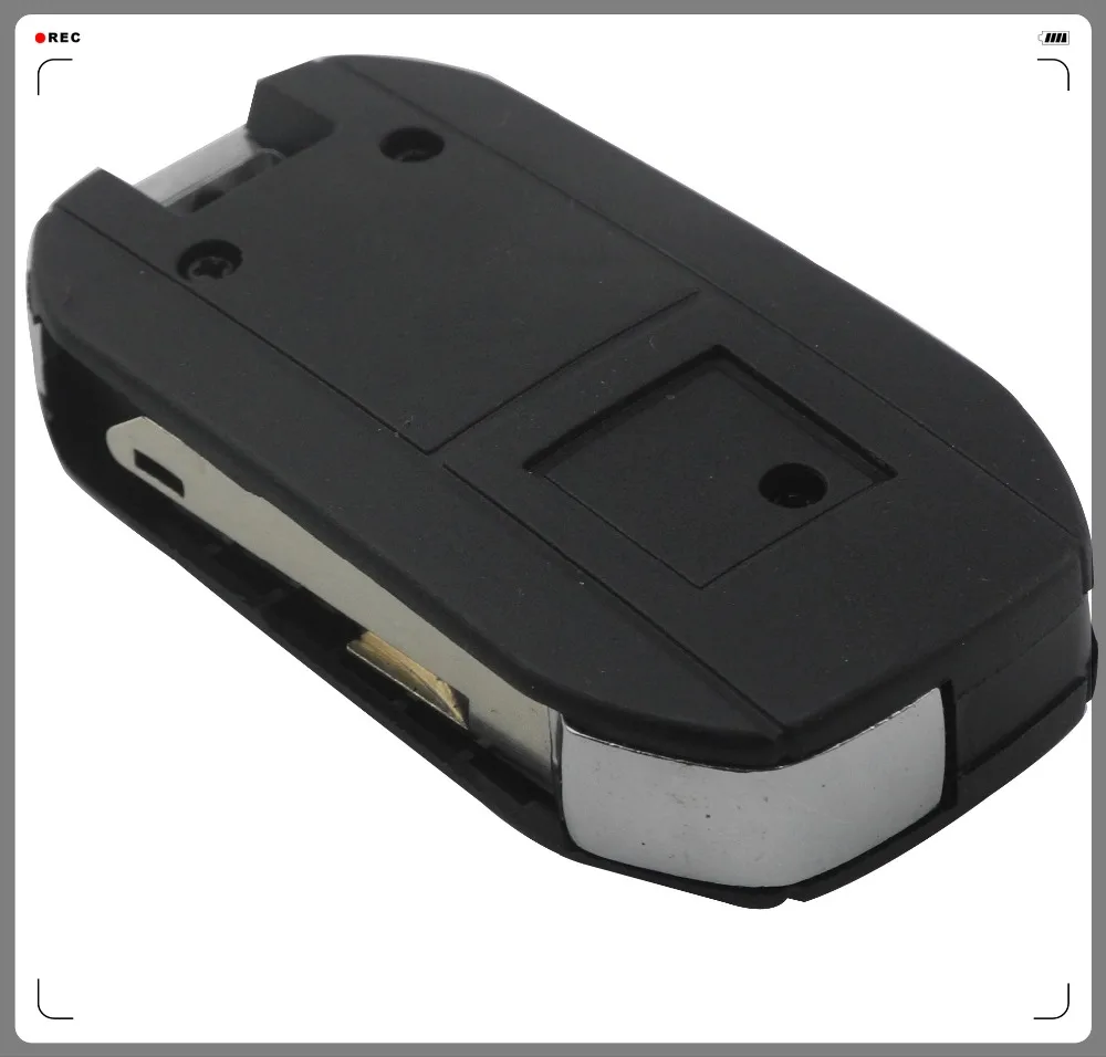 Dandkey измененный откидной Складной автомобильный брелок для peugeot 206 207 для Citroen C2 C3 Xsara Picasso пульт дистанционного управления 2 чехол для ключей с кнопками