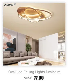 Modern Ceiling Lights LED Lamp For Living Room Bedroom Study Room White black color surface mounted Ceiling Lamp Deco AC85-265V