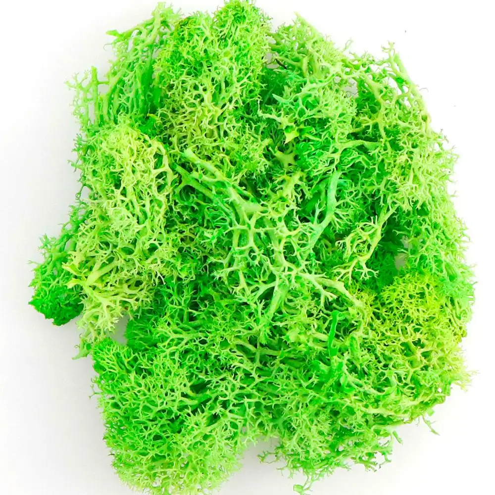 Fake Moss Artificial Moss For Potted Plants Greenery Moss Home Decor Fairy  Garden Crafts Fresh Green Wedding Decoration 5G