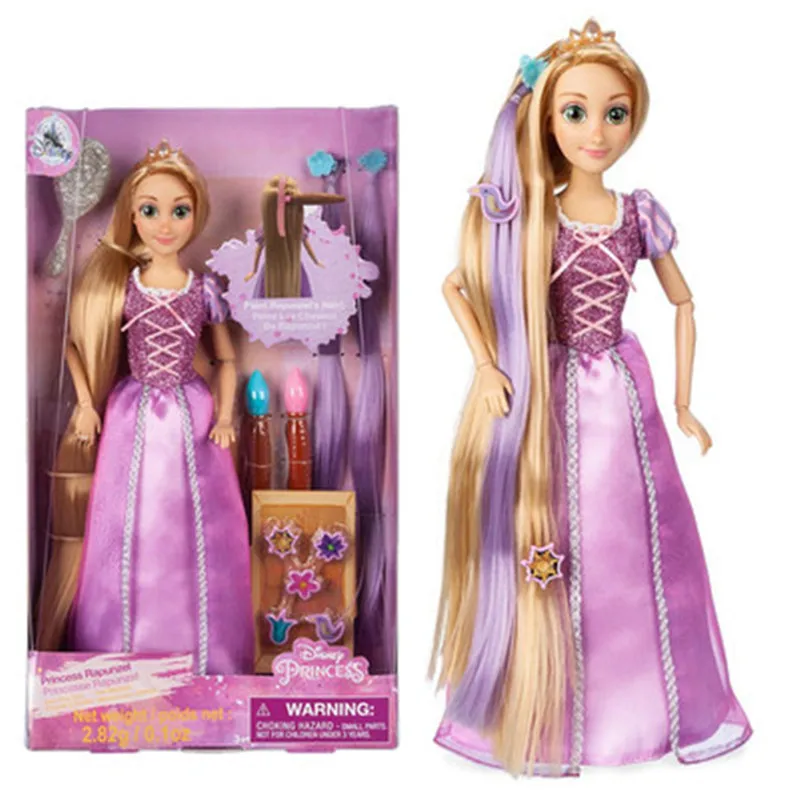 

Disney Tangled Doll Rapunzel Children Play House Toy Action Figure Collection Model Kids Gift Toy X4741