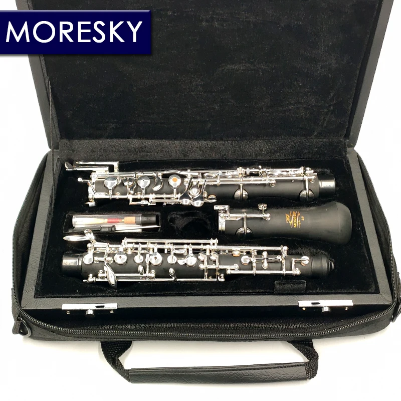 MORESKY Professional C Key Oboe Semi automatic Style Cupronickel Plated