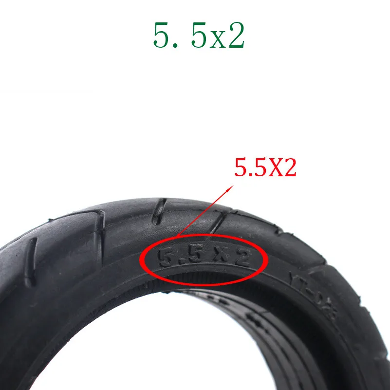 Горячая Высокая производительность 5,5X2 дюймов Взрывная шина Fastwheel F0 заднее колесо твердые шины для углеродного волокна скутер электрический скутер