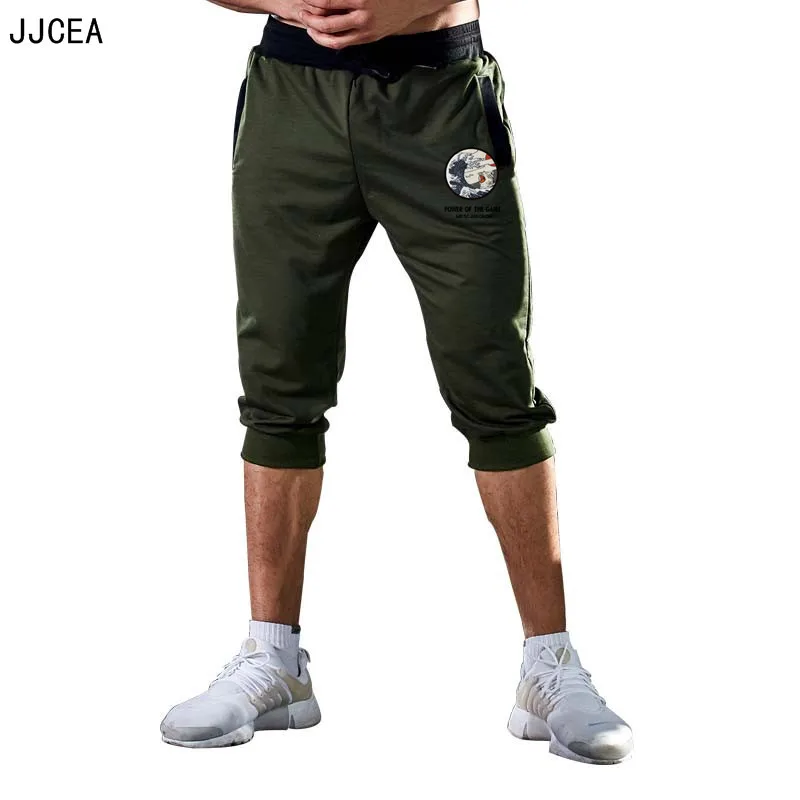 Теплые Брендовые мужские шорты до колена, цветные спортивные повседневные шорты-бермуды в стиле пэчворк с принтом кошки, roupa masculina