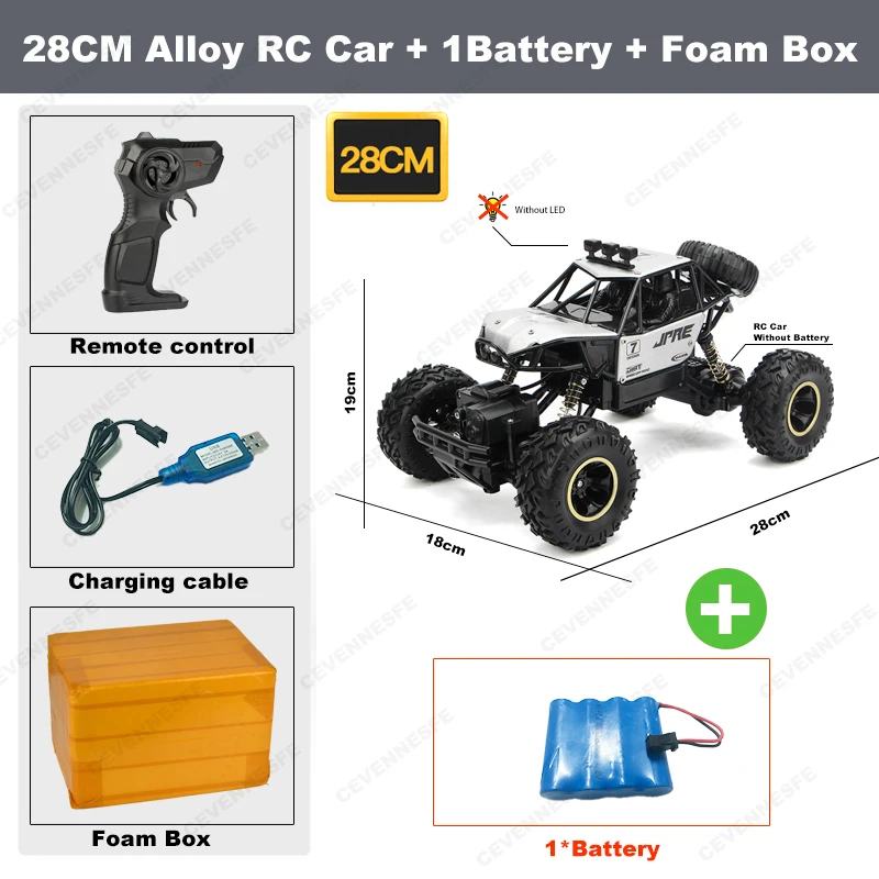 2020 New RC Car 1:12 4WD Updated Version 2.4G Radio Control RC Car Trend Toys Remote Control Car Off-Road Trucks Toys for Childr off road remote control car RC Cars