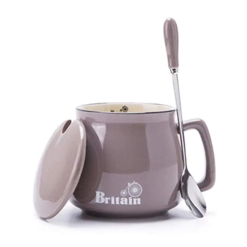 Милые Copo E Новинка и Фарфор Керамика a Taza Xicara Koffie Kopjes Criativa Tazzine Caffe путешествия Caneca кофе керамическая кружка чашка
