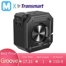 Tronsmart Groove Bluetooth Динамик Колонка Мини резонирующей коробки Портативный Динамик s IPX7 Водонепроницаемый для компьютера с 24 часов проигрывания