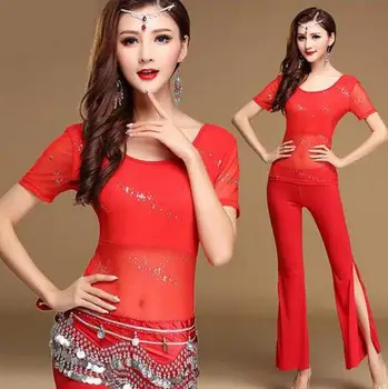

New 2017 Cheap Belly Dance Belly Dancing Clothes Oriental Tribal Egyptian Belly Dance Costumes