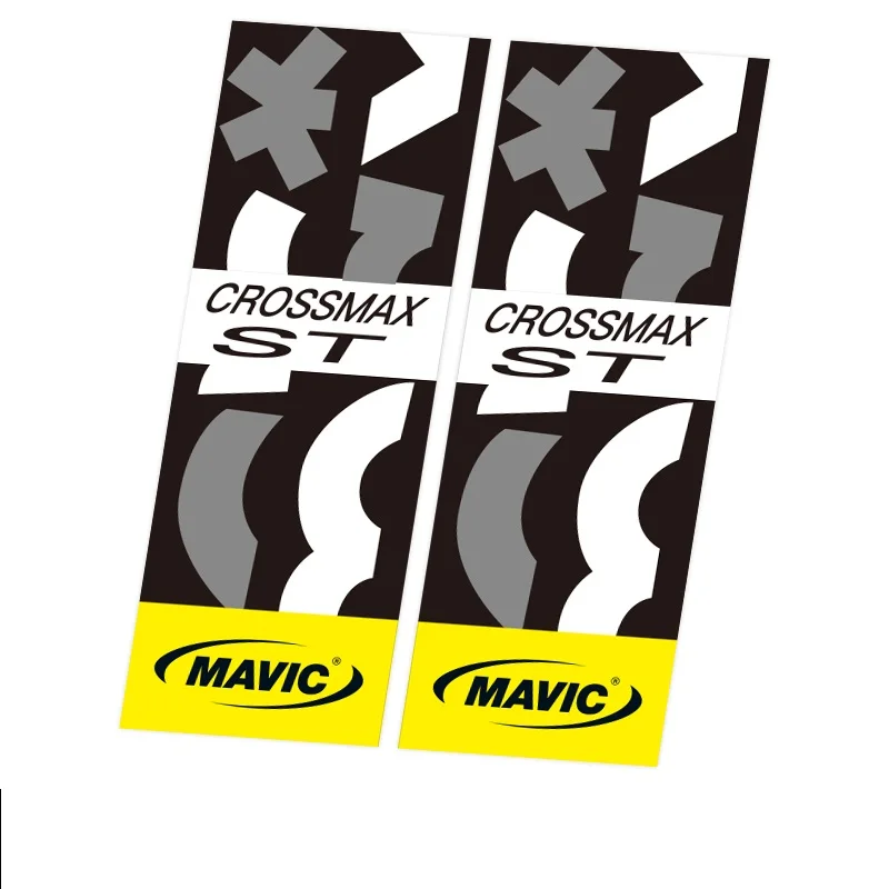 Mavic Crossmax ST концентратор стикер для MTB горный велосипед Велоспорт наклейка - Цвет: gray