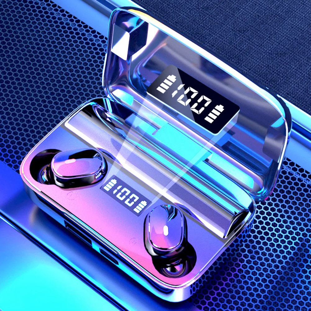 A9 Wireless Bluetooth 5 0 Earphone Earbuds TWS HIFI Mini In ear Earbuds IPX7 HiFi Earphones For Xiaomi Huawei Samsung