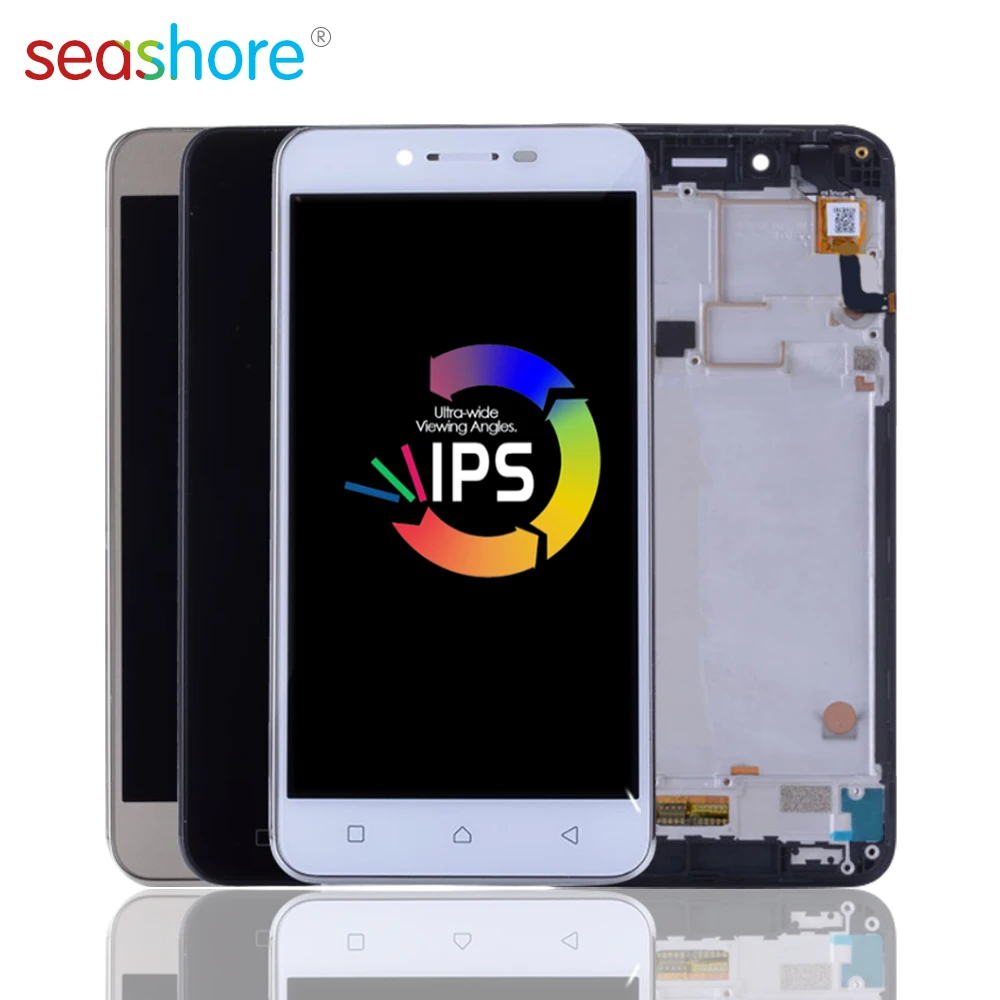 

5.0"Screen For LENOVO Vibe K5 LCD Touch Screen Digitizer Assembly For Lenovo Vibe K5 Display with Frame Replacement K5 A6020a40