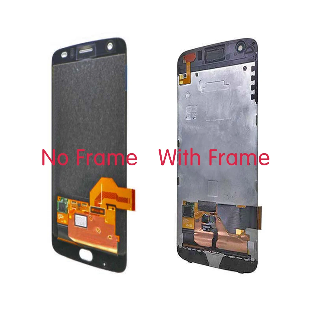 Для Motorola Moto Z2 Force lcd кодирующий преобразователь сенсорного экрана в сборе для MOTO Z Force(2nd Gen) Замена дисплея XT1789-05