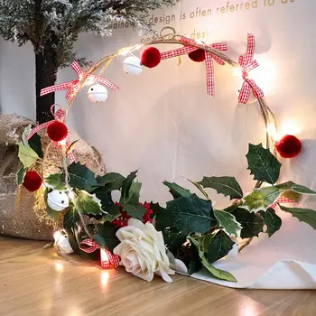 

LED Copper Wire String Light Fairy Garland Waterproof For Christmas Tree Decorations Battery Powered Home Outdoor Wedding Decor