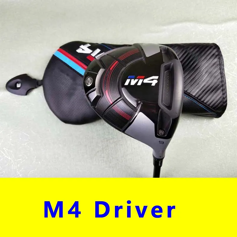 M4 Golf Driver 9/10.5 Loft Graphite Shaft Golf Clubs Fairway Irons Hybrid Wedge Putter Head Cover Club