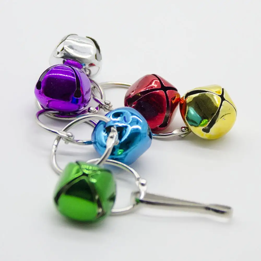 Parrot Toy Activitoys Bells Bird Toy Colorful Chewing Hanging Cage Bite for Macaws African Greys Eclectus Cockatoo Parakeet