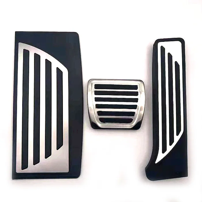 

TTCR-II Modified Accessory For ALFA Romeo Giulia Stelvio AT Accelerator Brake Footrest Pedal Pad Car Plate Pads Stickers