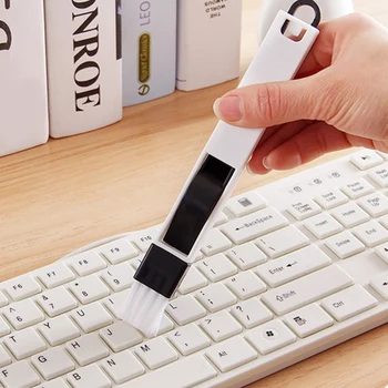 

New 2 In 1 Multipurpose Window Groove Cleaning Brush Household Keyboard Home Kitchen Folding Brush Cleaning Tool