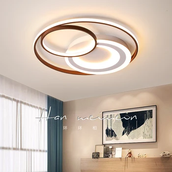 

Modern LED Chandelier Lighting for Living Bedroom Study room Round Acrylicn surface mounted Ceiling Chandelier lights fixtures