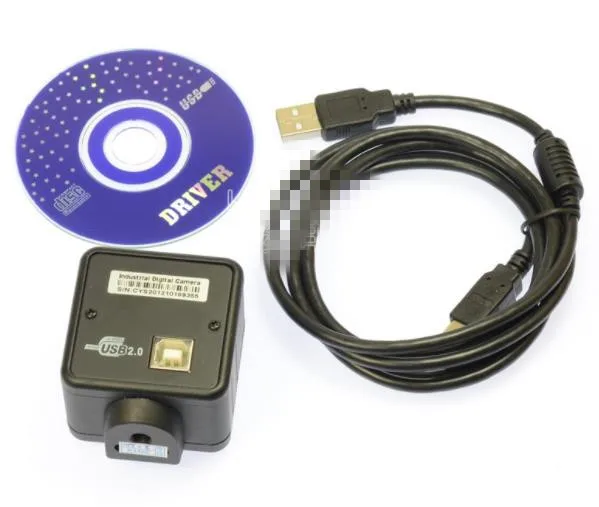 Review 2MP HD Industrial Digital Camera Microscope Magnifier USB 2.0 Output for PCB Lab