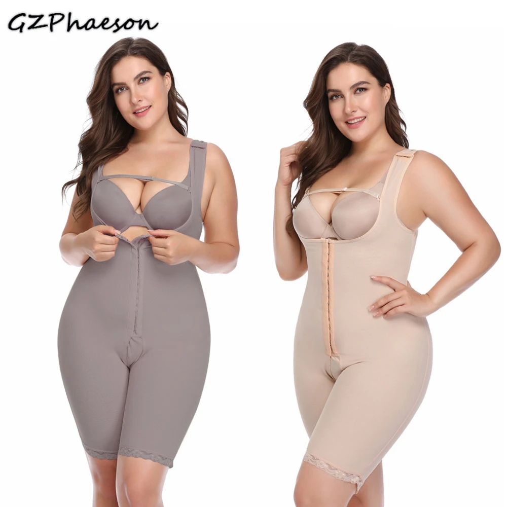 

Shaping Bodysuit Women Slimming Underwear Full Body Shaper Plus Size Waist Trainer Shapewear Tummy Control Corrective Lingerie