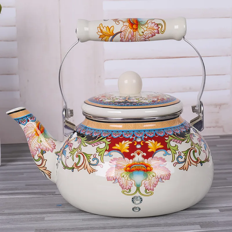 Керамический чайник, кухонный вареный чай, керамический чайник, фарфоровый чайник, много цветов на выбор