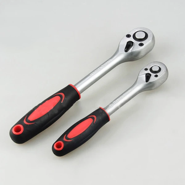 

1/4" 3/8" Drive Quick Release Ratchet Socket Wrench Tool Repairing Extending
