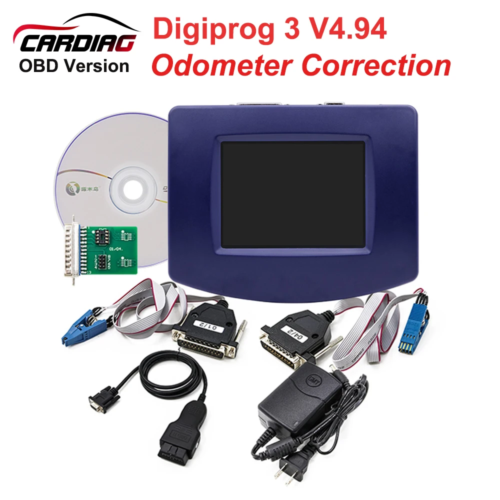 Новейший DIGIPROG III Digiprog 3 obd версия V4.94 + OBD2 ST01 ST04 кабель Digiprog3 OBD II с полным программным