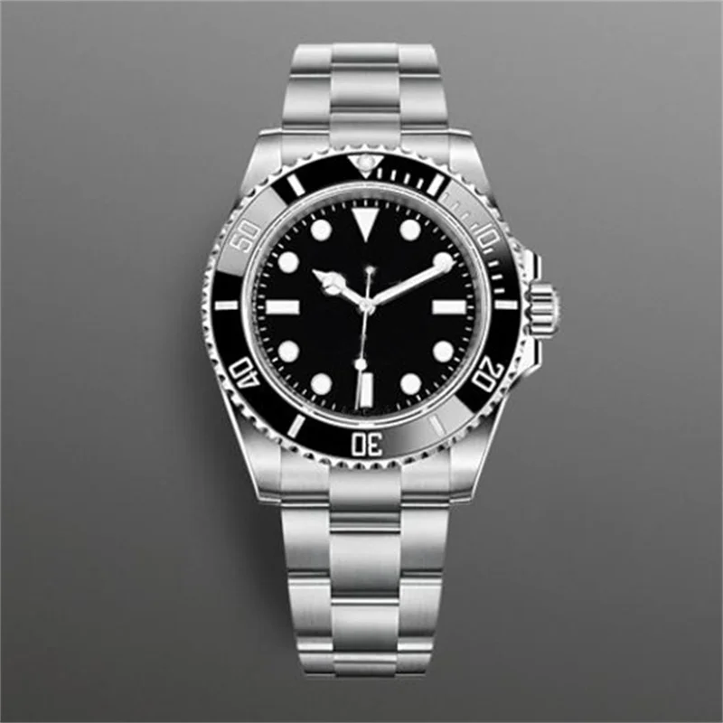 Мужские механические часы Submariner 8215 зеленые/черные керамические из стали 904L 1:1