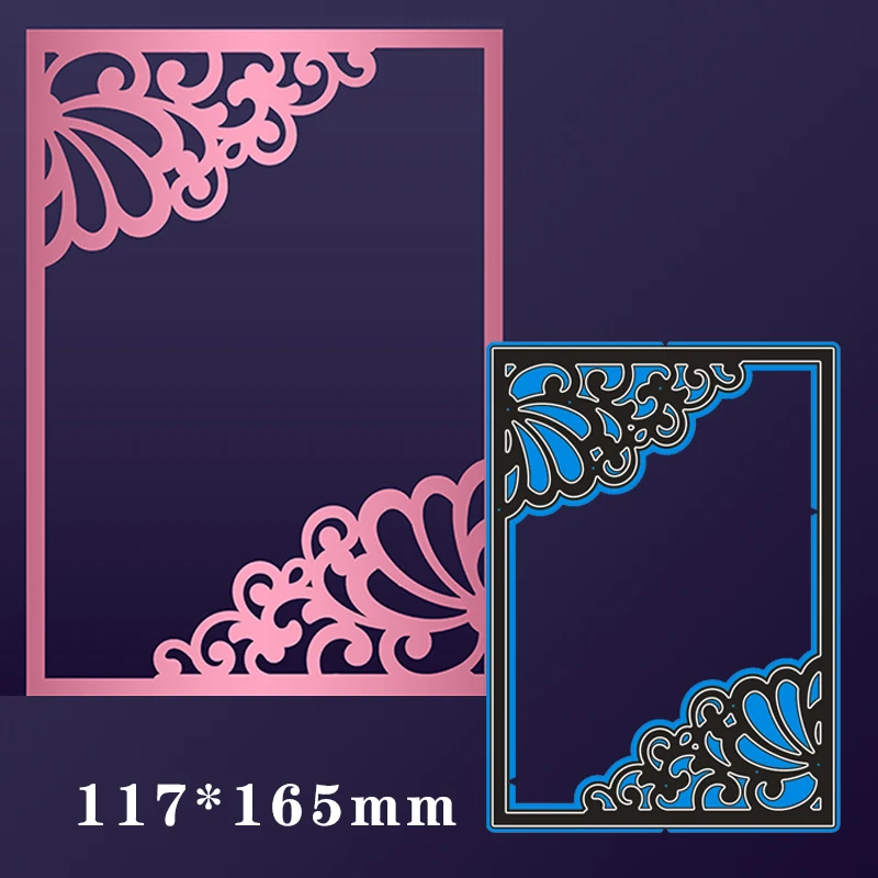  117*165mm lace invitation new Metal Cutting Dies for card DIY Scrapbooking stencil Paper Craft Albu - 4.00055E+12