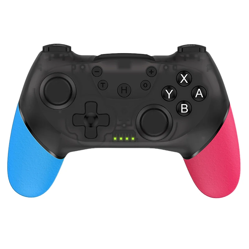 Беспроводной геймпад Switch Pro, контроллер для хост-хоста, Bluetooth, поддержка функции NFC, двойная вибрация(черный+ красный