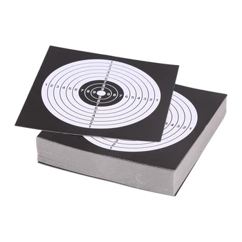

100Pcs Archery Target Paper Face for Arrow Bow Shooting Hunting