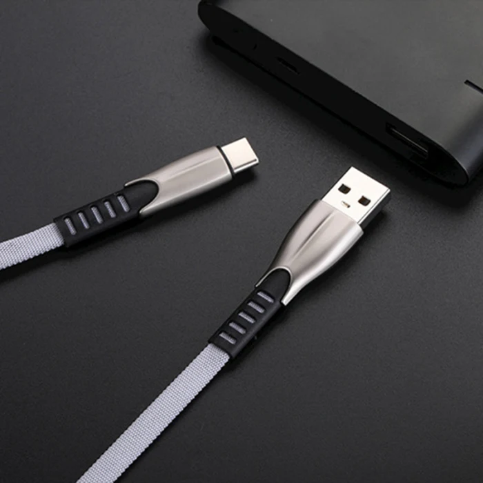 Провод для быстрой зарядки Micro USB кабель для передачи данных и зарядки type C вязаный кабель для смартфонов и сотовых телефонов PUO88