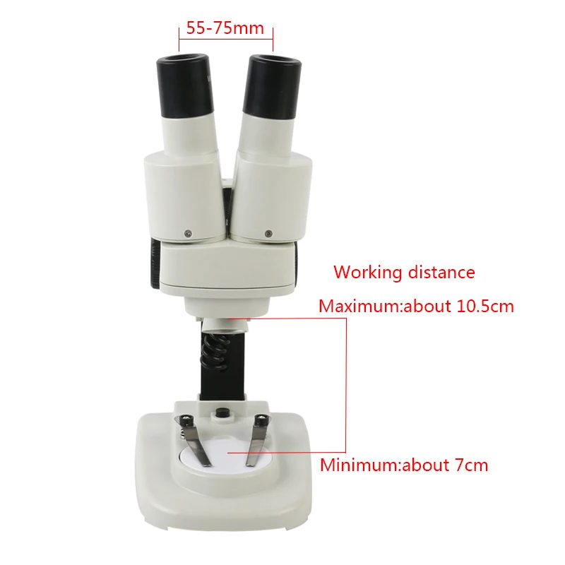 Стерео микроскоп, бинокулярный микроскоп 10X 20X 20X 40X светодиодный, подсветка для пайки печатных плат, ремонт телефонов, минеральное образование для детей
